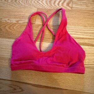 Lululemon Pink Sports bra